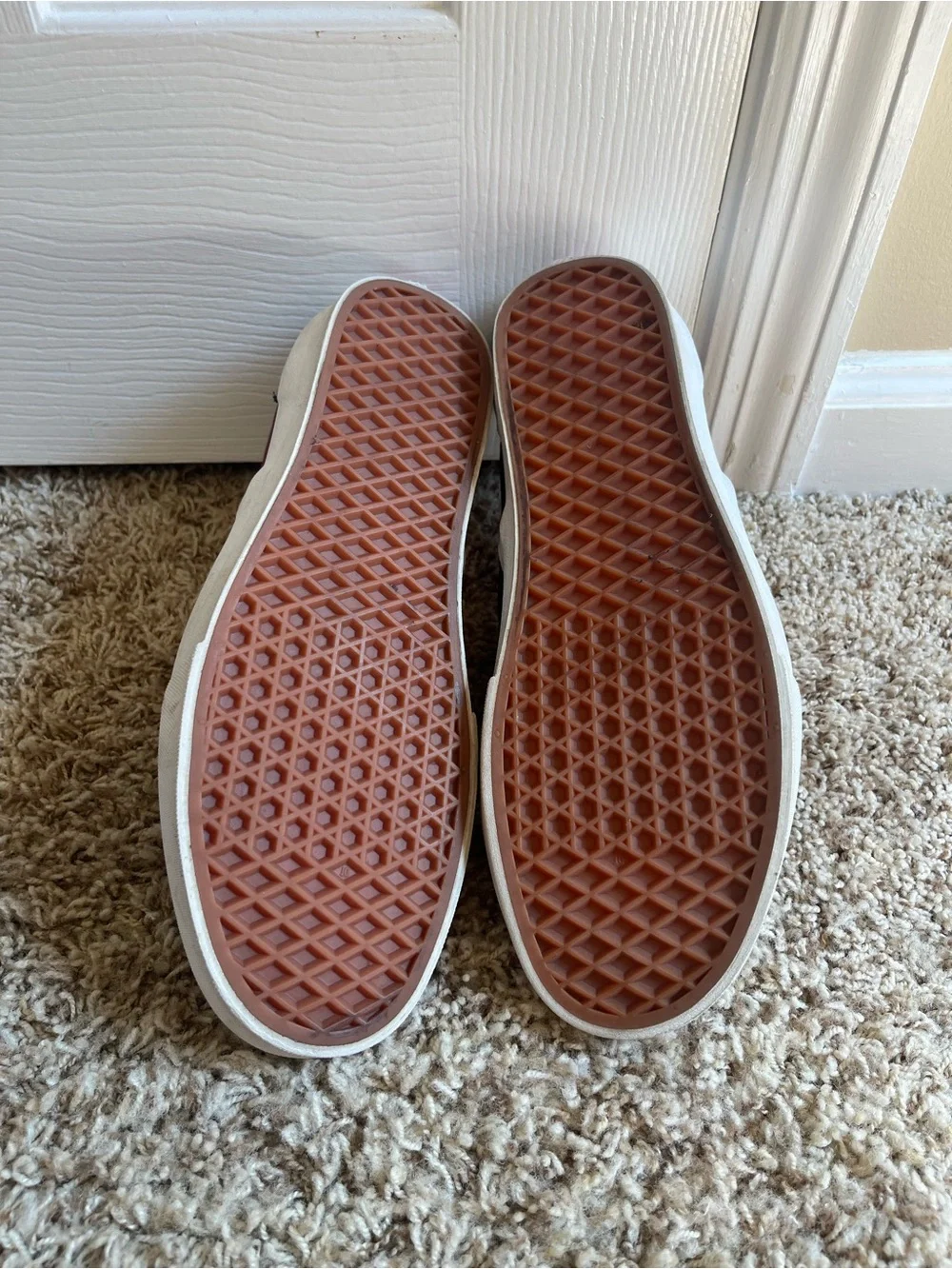 Vans Slip-On Loafers in Navy and Burgundy